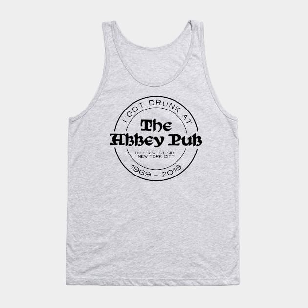 Abbey Pub - R.I.P. Stamp Tank Top by UselessRob